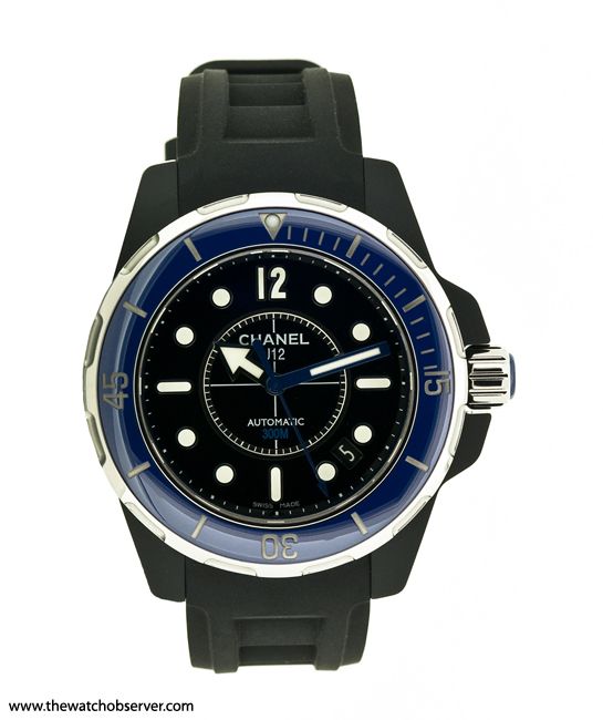 Chanel J12 Marine Black Ceramic Watch H2559 – Watches of America