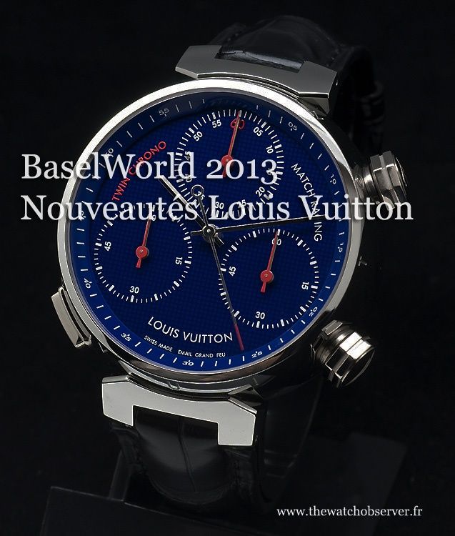 BaselWorld 2013: Tambour Twin Chrono by Louis Vuitton