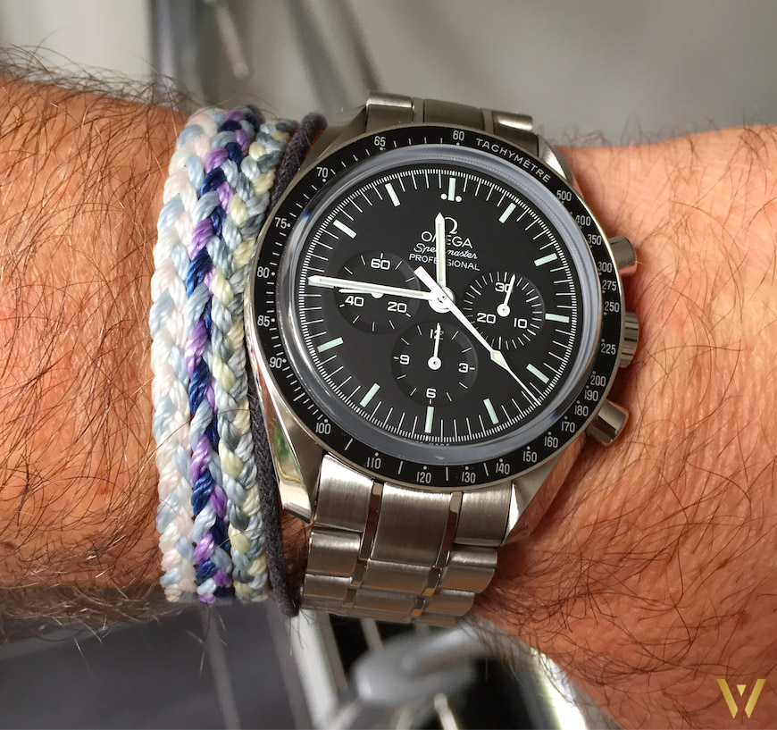 Live wristshot Omega Speedmaster Moonwatch