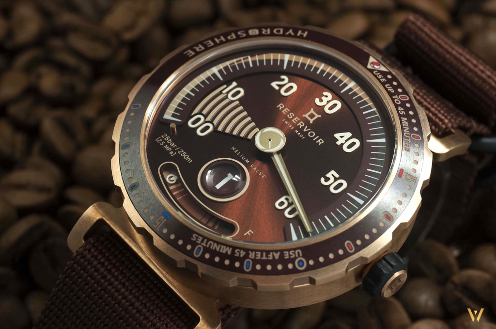 Dive watch - RESERVOIR Hydrosphere Bronze Maldives Edition