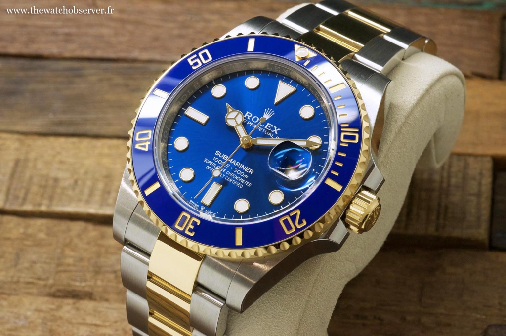 Dive watches: the new Rolex Submariner Date 41 yellow gold and steel