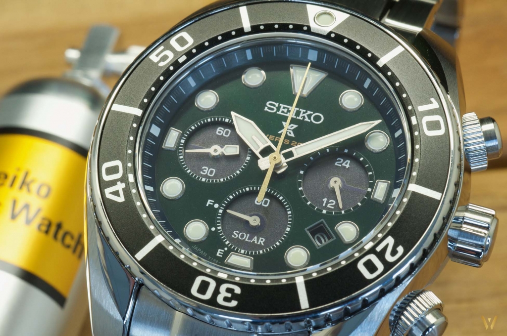 A solar chronograph - Seiko SSC807 140th anniversary