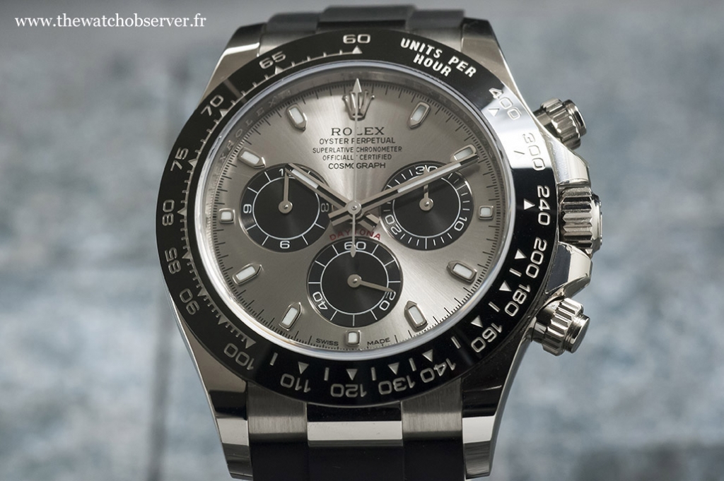 Rolex Daytona white gold 116519LN full review Live pics The