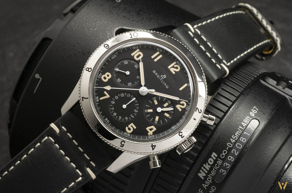 Aviator's watch Breitling AVI 765 1953 Re-Edition