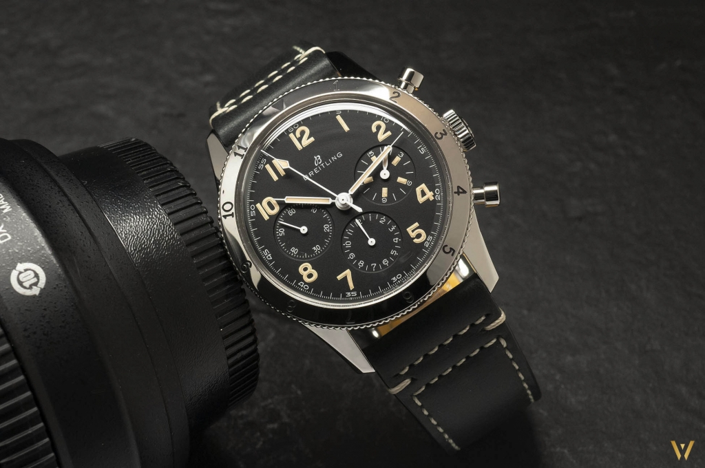 Stunning chronograph: Breitling AVI 765 1953 Re-Edition