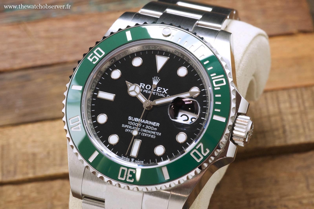 Dive watches: the new Rolex Submariner Date 41 green