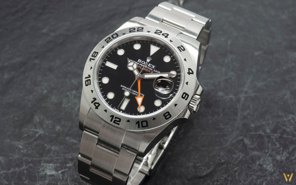 Black dial and orange GMT hand: the new Rolex Explorer II ref. 226570
